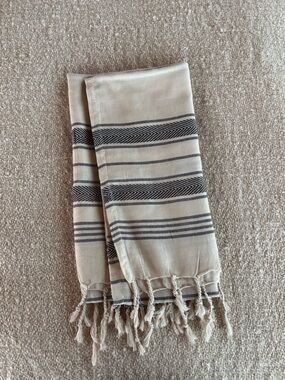 NWT Woven Cotton Towel